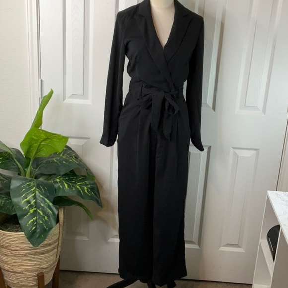 A New Day - Women's Long Sleeve Wrap Front Jumpsuit Size XS - Picture 3 of 16